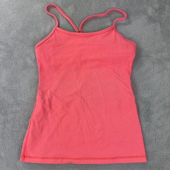 Lululemon Pink Tank Top Activewear Women’s Size 6 - Picture 6 of 15